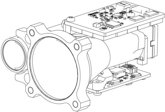 Human Eye Safety Laser Distance Measurement Module RL4000