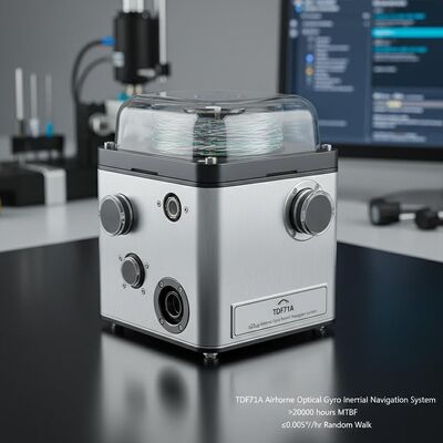 Quality TDF71A Airborne Optical Gyro Inertial Navigation System with ≤20μg Bias Repeatability, ＞20000 hours MTBF, and ≤0.005°/√hr Random Walk factory
