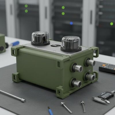 Quality Model DINS-100 High Precision Dual-Axis Rotary Laser Gyro Inertial Navigation System with Military Standard factory